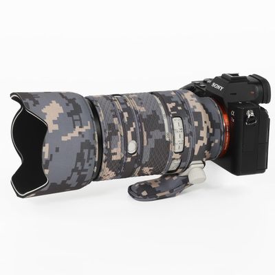 CHASING BIRDS Lens Camouflage Waterproof Coat for Sony FE 70-200mm F2.8 GM OSS Rainproof Lens Protective Cover Version IV (Digital Camouflage, with 1.4X TC (SEL14TC))