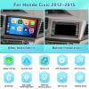 2+64GB Android Car Stereo for Honda Civic 2012-2015 Wireless Carplay Android Auto, 9 Inch Touchscreen Car Radio GPS Navi WiFi Bluetooth Backup Camera FM RDS Radio EQ SWC view 2