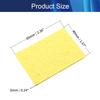 OQATNXUR Cleaning Sponge,Square Pads Non-Scratch Kitchen Cellulose Dishwashing Sponge 60mmx40mmx6mm Blue 20Pcs (Size : Yellow 20Pcs) view 2