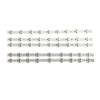 UFDIPLMY LED Backlight Strip Compatible with TV 40L3433DG 40L3451dn 40L3433DG TFL39DLED200 39PF3025D VES390UNDC-01 VES400UNDS-01 VES400UNDS-02 (Color : 5 Kit for 5 TV)