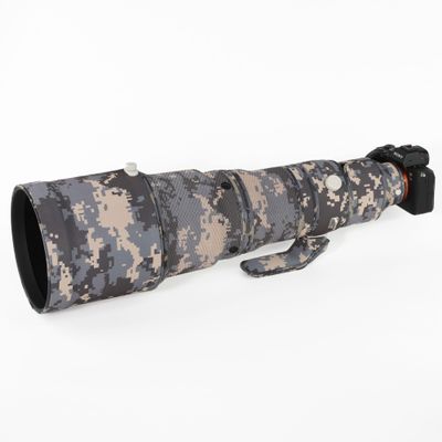 CHASING BIRDS Lens Camouflage Waterproof Coat for Sony FE 600mm F4 GM OSS Rainproof Lens Protective Cover Version IV (Digital Camouflage, with 1.4X TC (SEL14TC))