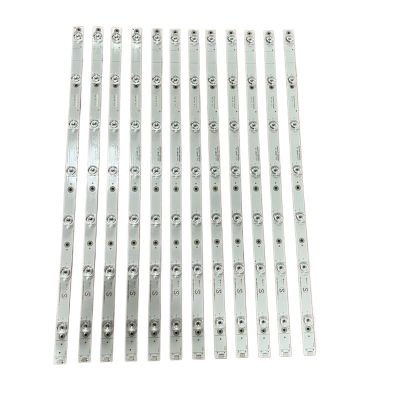 UFDIPLMY Kit 12pcs 7LED LED Strip Compatible with TV 55" 55D2400 CRH-SH553535120758GREV1.1 G 4C-LB550T-GY3 (Color : Kit 12 PCS for 1 TV)