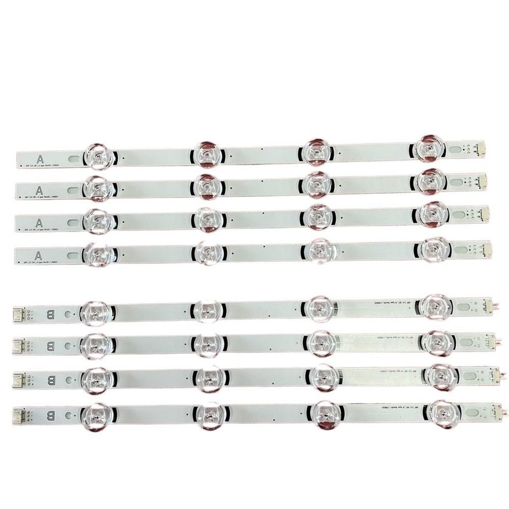 UFDIPLMY LED Backlight Strip 8LED Compatible with TV TV DRT 3.0 39 A B 39LY560H 39LB5700 39LB5600 39LB580V 39LB570B 39LB629V 39LB582U 39LB561U (Color : 10 Kit for 10 TV)