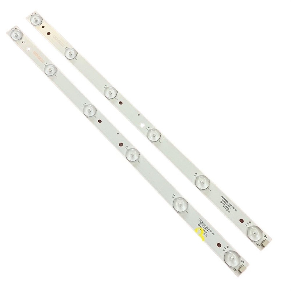 UFDIPLMY 2pcs/Set LED Backlight Bar Strip Compatible with GC236D06-ZC14F-03 303GC236031 423MM 3V 24 Inch (Color : Kit 2pcs for 1 TV)