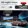 Shkalacar Dash Camera Front & Inside Dual Camera, 1080P DVR Dashcam Driving Recorder with 3.16 Inch IPS Screen 170 Wide Angle Support Clear Night-Vision Collision Locking and Loop Recording view 4