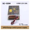 KACOME 35w 60w 120w 180w 350w UPS/Charge Function Monitor Switching Power Supply Input 110/220v 13.8v 12v 24v Battery Charger (Color : SC-120-12) view 3