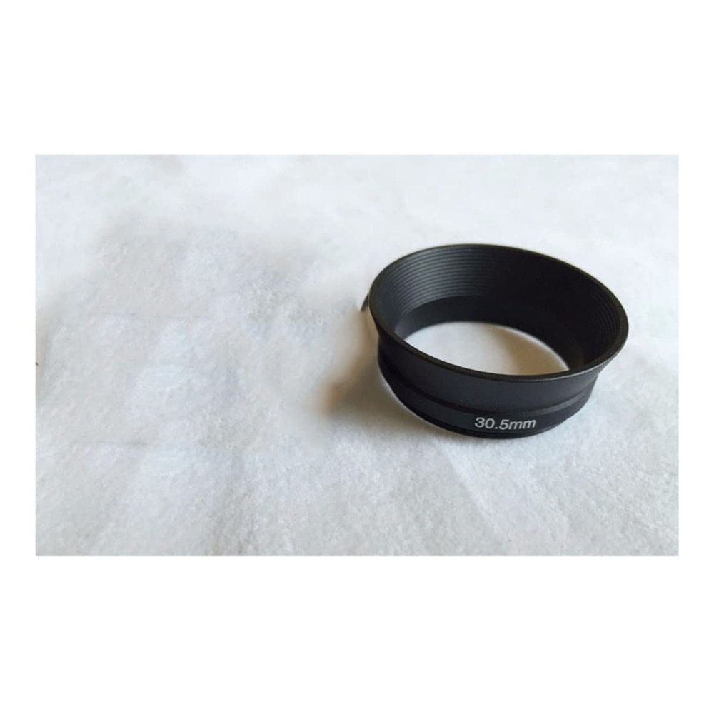 JOEBO Microscope Kit Lens Hood for 35 35 T 35 35 24mm 30.5mm Microscope Lens Adapters (Color : Black, Size : 30.5mm)