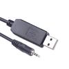 USB Serial Cable for APC Network Management Card AP9630 AP9631 940-0299A, USB to 2.5mm TRS Audio Jack AJ RS232 Connector view 1
