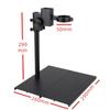 Microscope Kit Microscope Camera 4k HDMI VGA Industrial Digital Video Microscope Camera + 180X C mount Lens + LED Ring Light + Big Stand For PCB Soldering Microscope Lens Adapters ( Color : Large base view 3