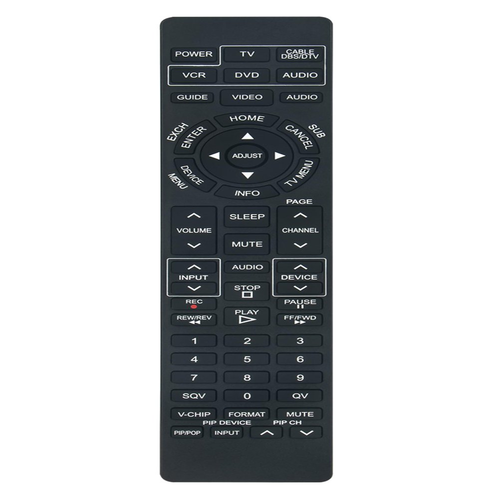 290P122020 Replace Remote Control Compatible with Mitsubishi TV 290P123010 WD-52527 WD-52627 WD-62527 WD-62627 WD52527 WD52627 WD62527 WD62627 WD-62528 WD-52528 290P116B10 EUR647020A