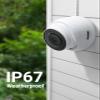 ANNKE Security Camera System PoE, 16CH NVR Recorder, 12X 5MP Turret IP Built-in Mic Wired Cams, 2.8mm Lens, AI Motion Detection, Alexa Support, 100ft Night Vision, Support 256GB TF Card, 4TB HDD view 4
