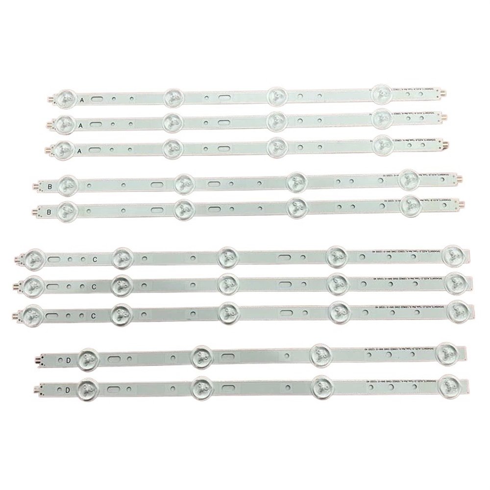 UFDIPLMY 10pcs LED Backlight Strip Compatible with 40PFL3108T 40PFL3078K/12 TV 40L1333B 40D1333B 40L1354B LTA400HM23 SVS400A79 SVS400A73 (Color : 2 Set for 2 TV)