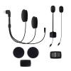 LEXIN Motorcycle Headset Audio Set, 40mm HD Stereo Loud Speakers with Button & Boom Microphone, Type-C Connector, Compatible with G2P, G1, G2 view 1