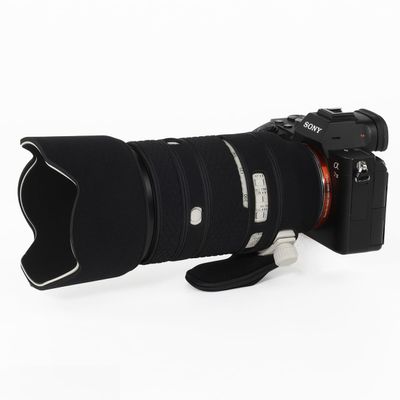 CHASING BIRDS Lens Camouflage Waterproof Coat for Sony FE 70-200mm F2.8 GM OSS Rainproof Lens Protective Cover Version IV (Classic Black, with 1.4X and 2.0X TC)