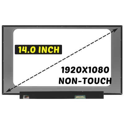 LM140LF1F-02 LM140LF1F02 Replacement for Asus ROG Zephyrus G14 GA401Q LCD Screen 1920x1080 14.0 inch 40 Pins 144Hz LED Display Digitizer Panel (for Non-Touch Screen Only)