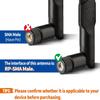 4G LTE Cellular Trail Camera Antenna 8dBi RP-SMA Male Antenna Compatible with Spypoint Link Micro Solar EVO Link S Dark Wildlife Hunting Game Cam Outdoor Mobile Security Camera view 4