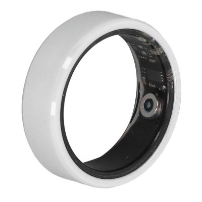 Dpofirs Smart Ring Health, Bluetooth Wearable Fitness Ring Pedometer Rechargeable, IP68 Men Women Sport for Daily Use (Size 8)