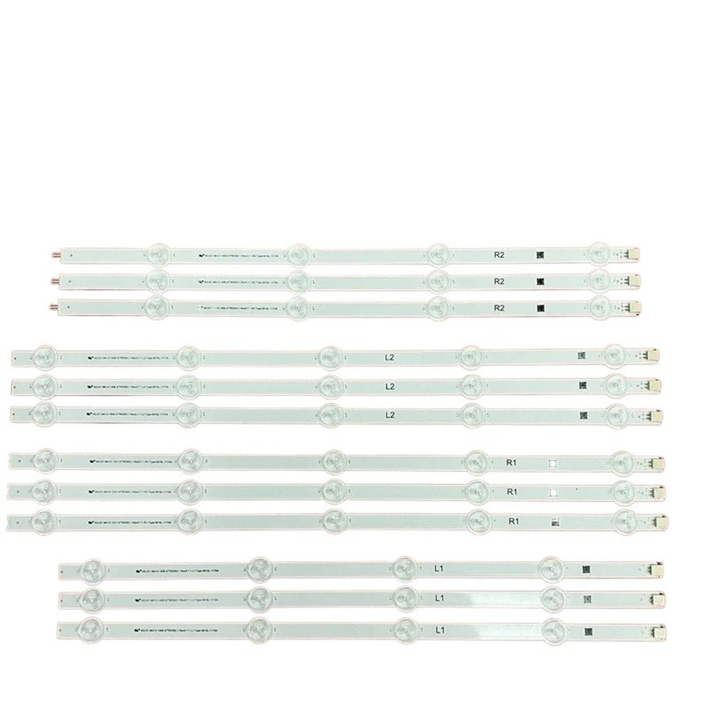 UFDIPLMY LED Backlight Strip Compatible with TV 47LA620V 47E380S 47LN575S 47LN5758 47LN578S 47LN578V 47LN5788 47LN570S 47LN570V 47LN5708 47LN575V (Color : 2set for 2 TV)