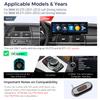 XTRONS 14.9 Inch Android 14 Car Stereo for BMW X5 E70 X6 E71 (2011-2013) CIC System, 2K IPS Touch Screen 4+64GB Global 4G Car Radio GPS Navigation Support Wireless CarPlay Android Auto view 3