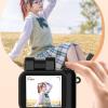 Mini Thumb Camera, 1080P Small Video Camera Recorder with Flash Light Function, Compact DV Camera Rechargeable for Travel Photography Recording (32GB) view 4