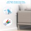 Cruise Ship Essentials, HANYCONY Flat Plug Extension Cord, Power Strip with 6 Outlets 3 USB Ports, 5ft Outlet Extender with Wall Mount No Surge Protector for College Dorm Room Travel Essentials view 4