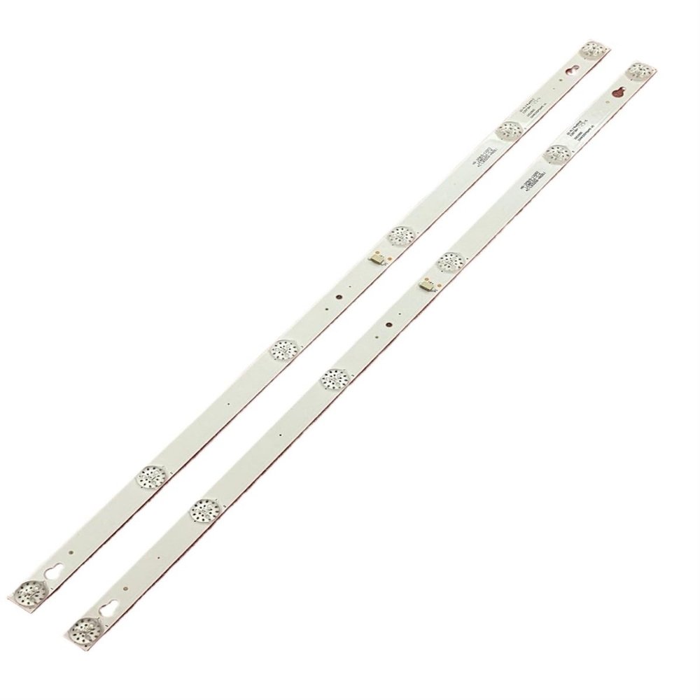 UFDIPLMY 6LED LED Backlight Strip Compatible with TV UN32J4002AF 32S305 32S301 32D100 32S6000S 32l1800 32l2600 32l2800 32l2900 L32s4900 LB3206 (Color : Kit 2pcs for 1 TV)