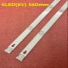 UFDIPLMY 6LED LED Backlight Strip Compatible with TV UN32J4002AF 32S305 32S301 32D100 32S6000S 32l1800 32l2600 32l2800 32l2900 L32s4900 LB3206 (Color : Kit 2pcs for 1 TV) view 2