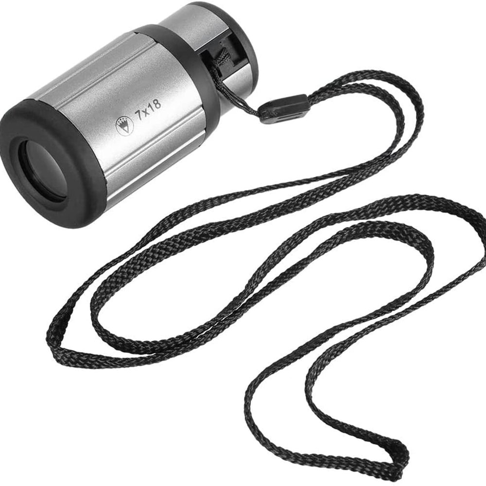 DJXIK 7X18 Portable Monocular. Compact Pocket Waterproof HD Professional Telescope.