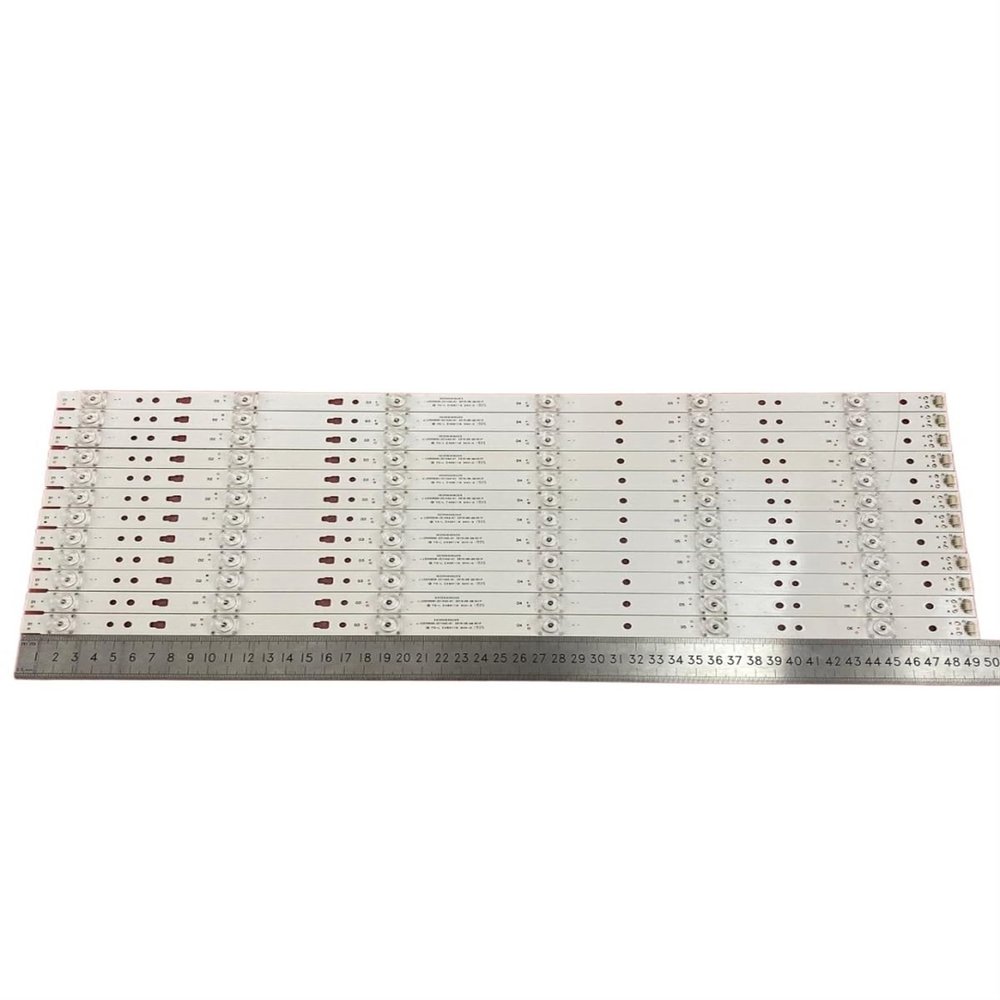 UFDIPLMY LED Backlight Compatible with LE50K5500TF Pioner PLE5006 MTV-5031LTA2 LT-50EM76 50C550 PLDED5068A-E LED50D06-ZC14AG-01 LED50D6-ZC14 (Color : 24pcs for 2 TV)