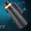 DJXIK HD Monocular Telescope. Waterproof Monocular Telescope Fog-Resistant with Smartphone Adapter Tripod. for Bird Watching, Hunting, Hiking, Sightseeing, Concert Ball Game view 4