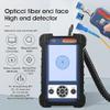 400X Magnification Optical Fiber End Face Inspection Probe 3.5in LCD Display Microscope for Fiber Microscope Fiber Optical Microscope Optical Fiber Microscope,Handheld Fiber Microscope view 2