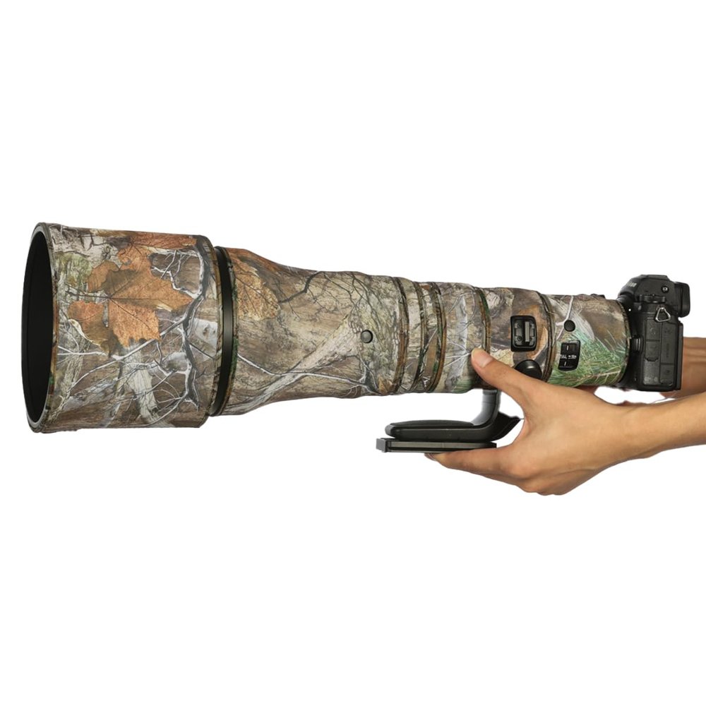 CHASING BIRDS Lens Camouflage Waterproof Coat for Nikon Z 800mm f/6.3 VR S Rainproof Lens Protective Cover Version IV (Forest, with 2.0X TC)