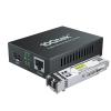 1 Pack of 1.25G Media Converter(kit #1) with 1000Base-SX SFP Transceiver and 4 Pack of 10M Fiber Patch Cable view 2