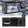 1080P Dash Camera, 3 Channel 2 Inch Screen 170 Wide Angle, WDR Night, 2.4G APP Controlling, Car Camera for Cars, Trucks, SUVs view 1