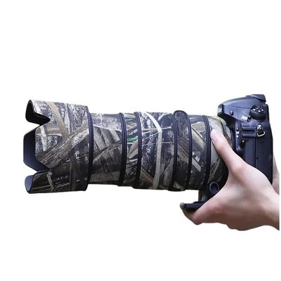 CHASING BIRDS Lens Camouflage Waterproof Coat for Nikon AF-S 80-400mm F4.5-5.6 G ED VR Rainproof Lens Protective Cover (Reed Camouflage, with 2.0X TC (TC-20E III))