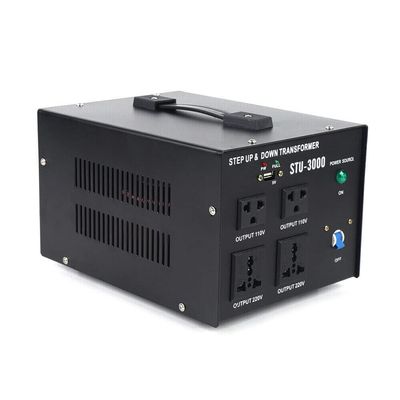 KUMOYOU Voltage Transformer Converter, Heavy Duty Power Step Up Down Convert, 110V to 220V, 220V to 110V for Household Appliances, Refrigerators, Juicers (3KW)