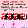 22 A Day is 22 Too Many Sticker End Veteran Suicide Sticker Awareness Military Gifts Helmet Zip Veteran Day Funny Decals Waterproof Vinyl Sticker for Water Bottle Phone Case (4 Inches) view 3