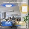 KuWFi WiFi 6 AX3000 Ceiling Mount Access Point, Long Range Ceiling Mounted WiFi 6 Wireless Access Point Dual Band POE Access Point 2x2 MU-MIMO | Seamless Roaming | Cloud Managed view 2