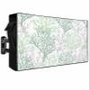 FALABON88 Outdoor TV Cover 65 Inch, Weatherproof Waterproof Coral Starfish Outside TV Covers with Zipper Flap, Summer Ocean 600D TV Enclosure Protector for Outside Flat Screen TV view 1