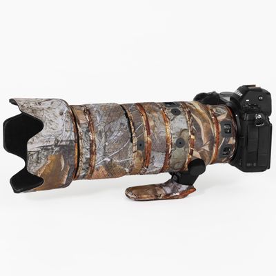 CHASING BIRDS Lens Camouflage Waterproof Coat for Nikon Z 70-200mm f/2.8 VR S Rainproof Lens Protective Cover Version IV (Forest Camouflage, with 1.4X and 2.0X TC)