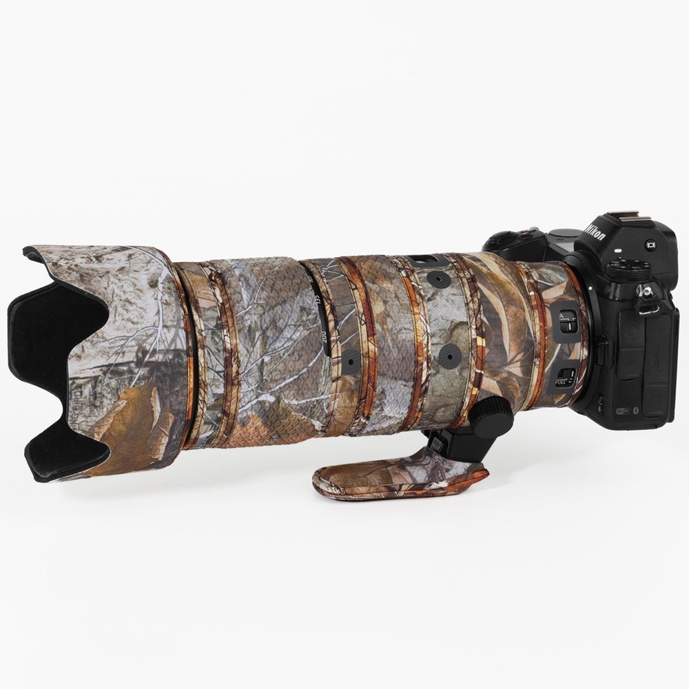 CHASING BIRDS Lens Camouflage Waterproof Coat for Nikon Z 70-200mm f/2.8 VR S Rainproof Lens Protective Cover Version IV (Forest Camouflage, with 1.4X and 2.0X TC)