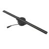 3D Hologram Fan Projector, Holographic Projector Display, 3D Advertising Display, 3D Hologram LED Fan Display with 224 LED Light Beads for Shop,Mall,Bar, Party, Exhibition (Black) view 1