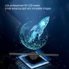 3D Hologram Fan Projector, Holographic Projector Display, 3D Advertising Display, 3D Hologram LED Fan Display with 224 LED Light Beads for Shop,Mall,Bar, Party, Exhibition (Black) view 3