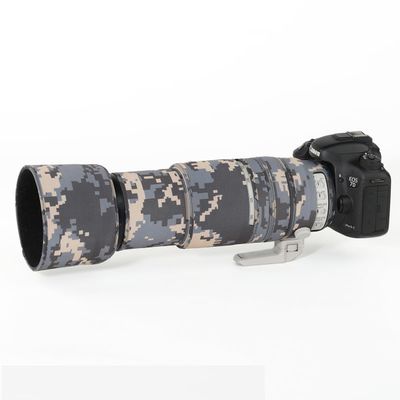 CHASING BIRDS Lens Camouflage Waterproof Coat for FUJIFILM XF 100-400mm F4.5-5.6 R LM OIS WR Rainproof Lens Protective Cover Version III (Digital Camouflage)