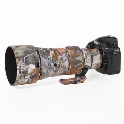 CHASING BIRDS Lens Camouflage Waterproof Coat for Nikon AF-S 500mm f/5.6E PF ED VR Rainproof Lens Protective Cover Version IV (Forest Camouflage, with 2.0X TC (TC-20E II))