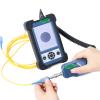 400X Optic Fiber Inspection Probe with 3.5 inch Fiber Microscope Display for Male Connector and Female Connector, Fiber Optic Scope 400 Magnification view 1