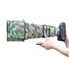 CHASING BIRDS Lens Camouflage Waterproof Coat for Canon EF 600mm F4 L is II USM Rainproof Lens Protective Cover (Green Leaf Camouflage, with Extender EF 2.0X III) view 1