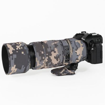 CHASING BIRDS Lens Camouflage Waterproof Coat for Olympus 100-400mm F5.0-6.3 is ED MSC Rainproof Lens Protective Cover Version IV (Digital Camouflage, with 2.0X TC (MC-20))