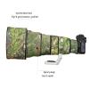 CHASING BIRDS Lens Camouflage Waterproof Coat for Canon EF 800mm F5.6 L is USM Rainproof Lens Protective Cover (Green Leaf Camouflage, with Extender EF 2.0X III) view 3