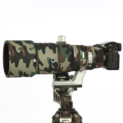 CHASING BIRDS Lens Camouflage Waterproof Coat for FUJIFILM XF 200mm F2 R LM OIS WR Rainproof Lens Protective Cover Version III (Military Green Camouflage)